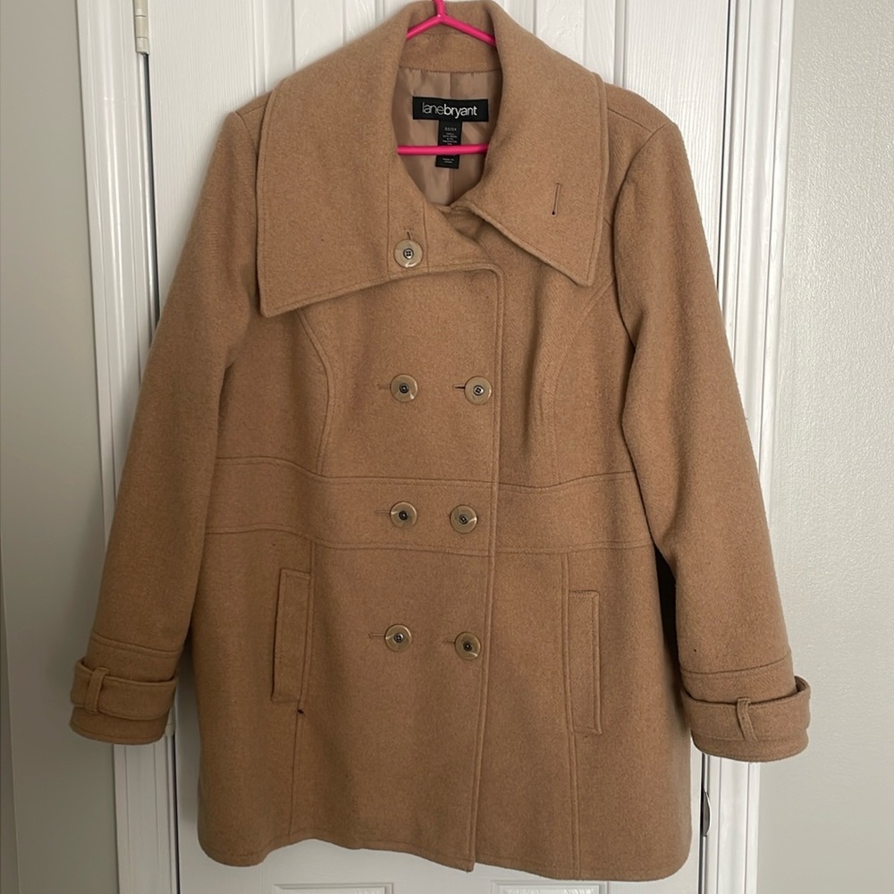 Lane Bryant Wool Peacoat